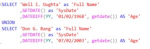 T-SQL DateDiff for Age
